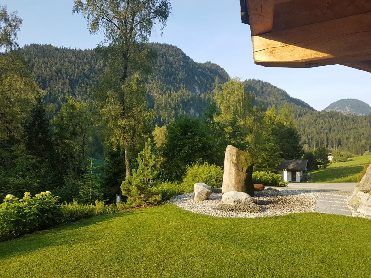 Chalet Hinterstein Scheffau am Wilden Kaiser Buitenkant foto